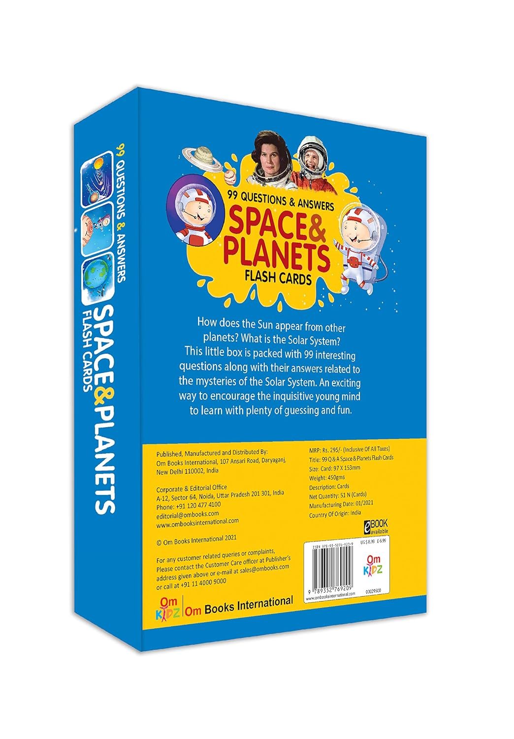 99 QUESTIONS AND ANSWERS SPACE AND PLANETS FLASH CARDS - Image 6